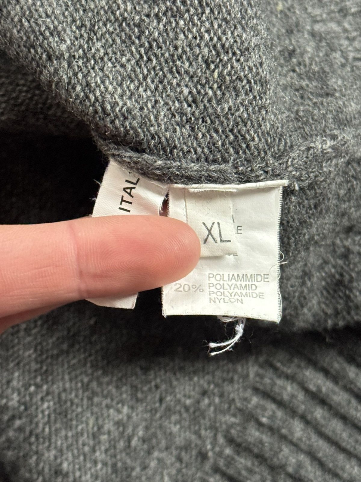 Aeronautica Militare Aeronautica Militare XL button up turtleneck sweater jumper Size US XL / EU 56 / 4 - 11 Thumbnail