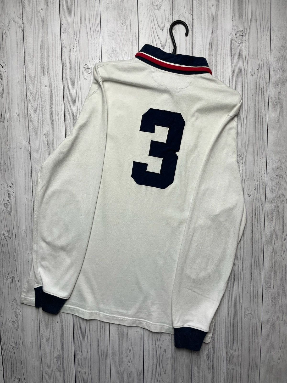 Polo Ralph Lauren × Ralph Lauren × Vintage Vintage polo Ralph Lauren rugby jersey size L logo Size US L / EU 52-54 / 3 - 2 Thumbnail
