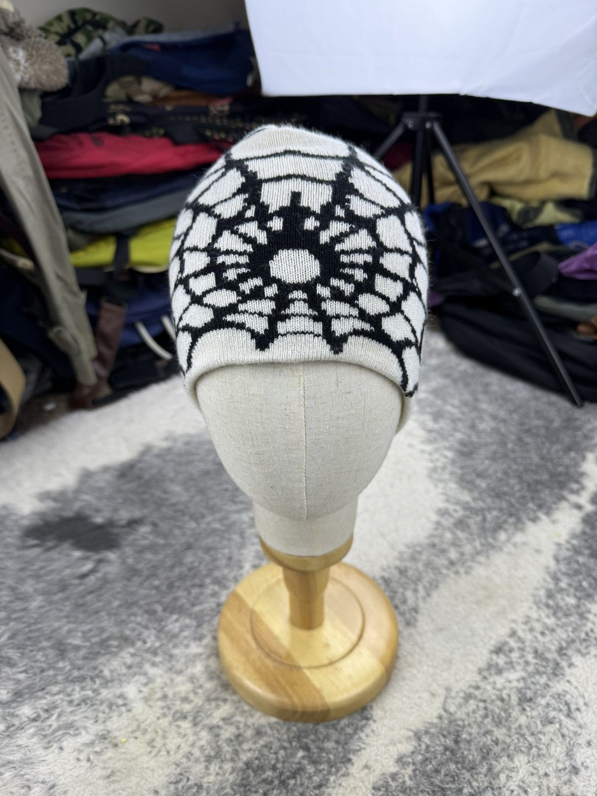 🔥RARE🔥 Spider Web Beanie Hat