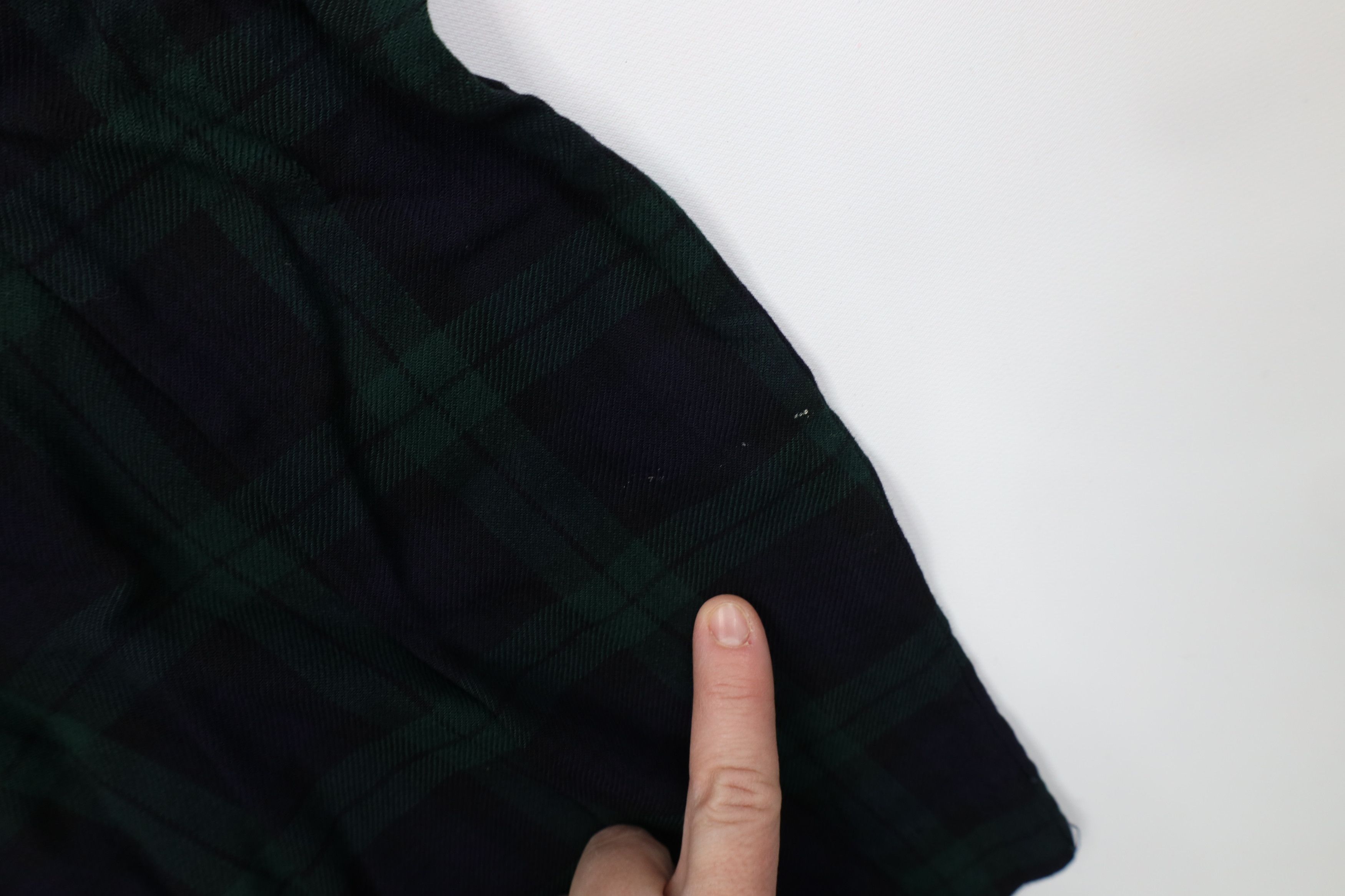 Vintage Vintage 50s Streetwear Rayon Gabardine Knit Shorts Plaid USA Size 26" / US 2 / IT 38 - 12 Thumbnail