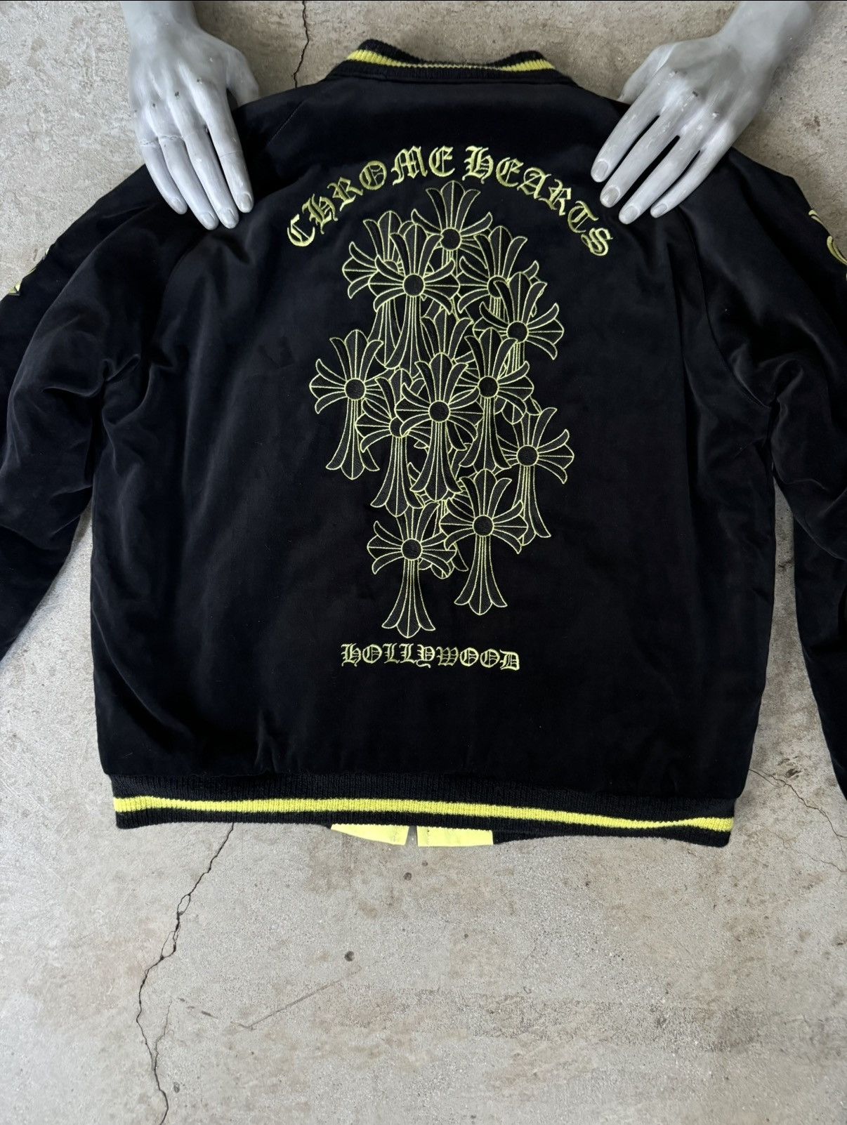 Chrome Hearts CHROME HEARTS MATTY BOY REVERSIBLE SUKAJAN BOMBER JACKET Size US XL / EU 56 / 4 - 6 Thumbnail
