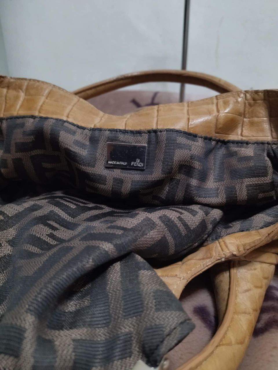 Fendi Limited Edition Fendi Spy bag Alligator Crocodile Iconic Bag Size ONE SIZE - 5 Thumbnail