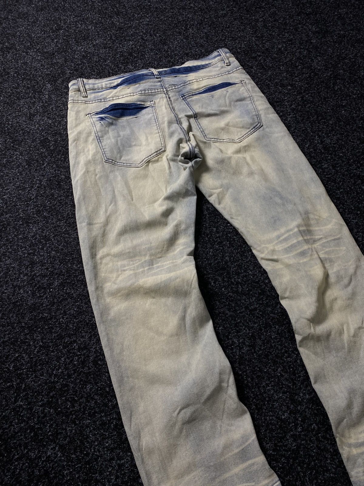 If Six Was Nine × Japanese Brand × Vintage Vintage 90s Y2K Distressed Punk Rock Jeans baggy pants Size US 32 / EU 48 - 10 Thumbnail