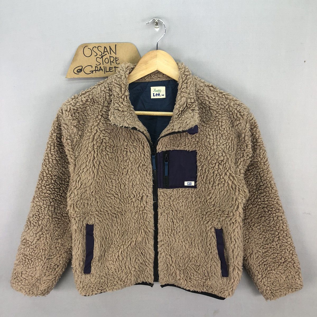 Kids Buddy Lee Sherpa Zipper Light Jacket