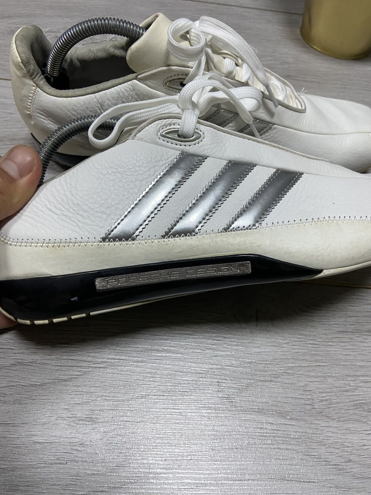 Adidas × Porsche Design Vintage Adidas Porsche Design Leather Shoes sneakers Y2K Size US 10 / EU 43 - 6 Thumbnail