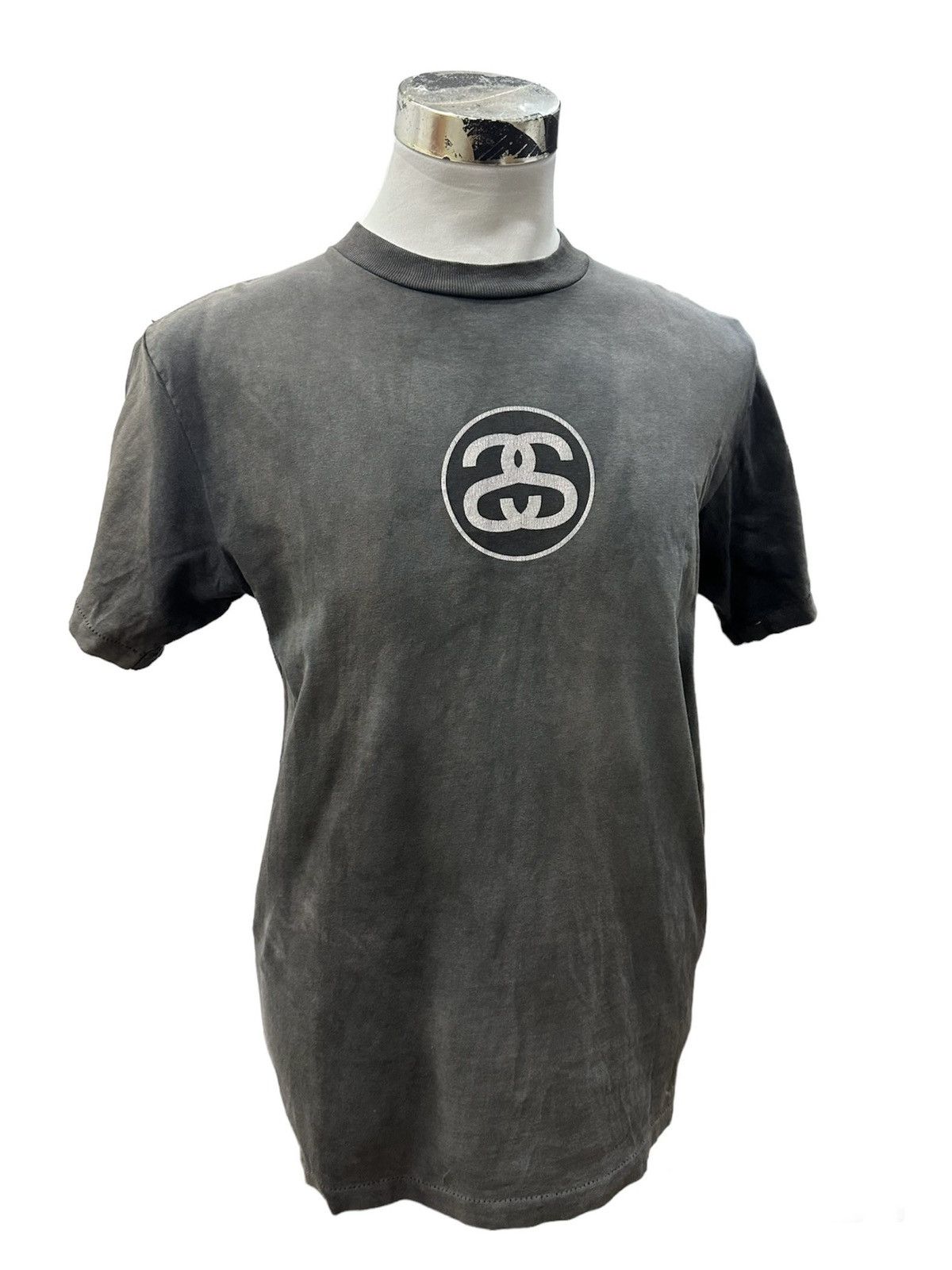 Stussy × Vintage Vintage-1990 Stussy OG Logo Sun Faded Tshirt Made In Usa Size US L / EU 52-54 / 3 - 2 Thumbnail