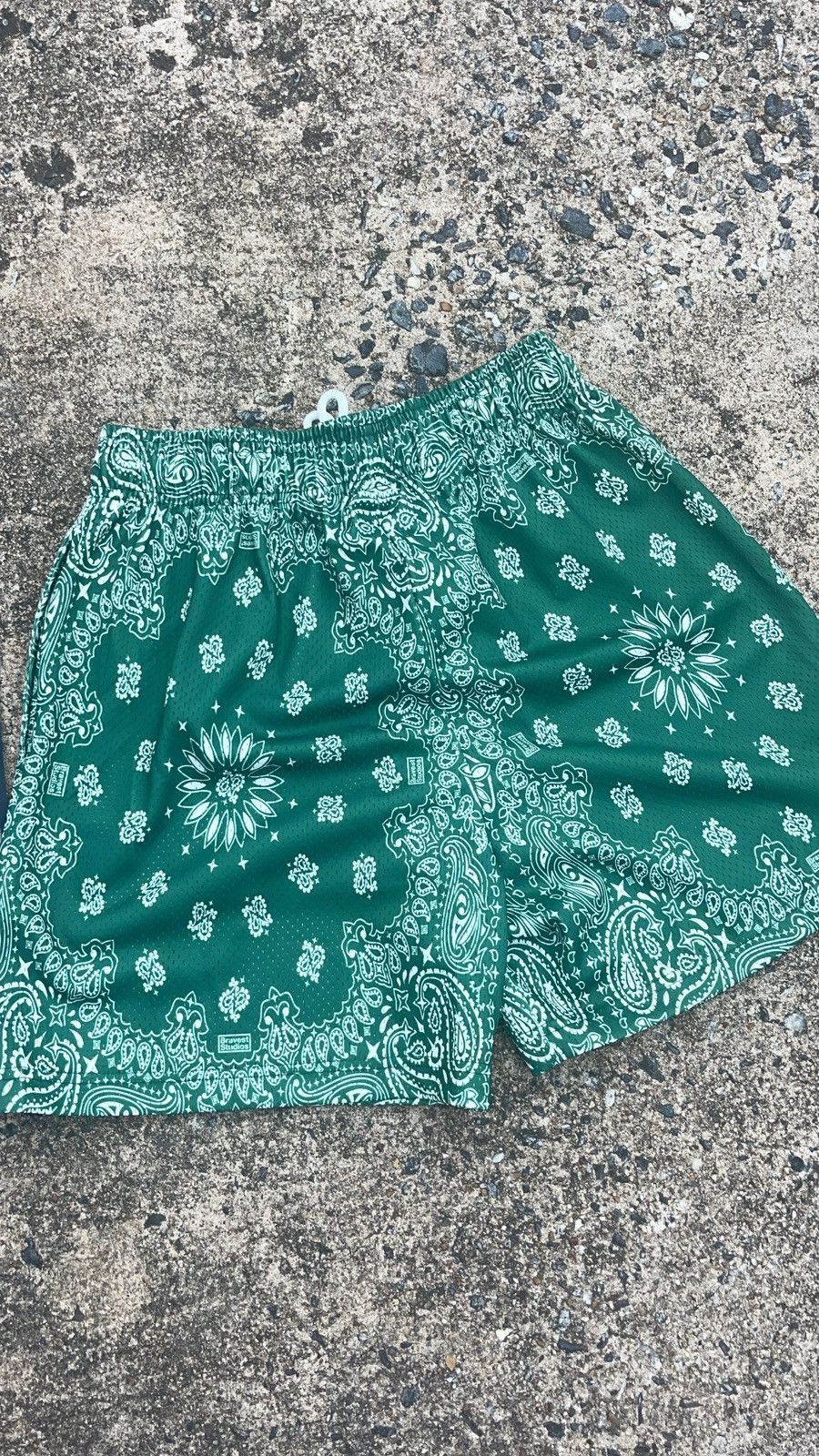 Bravest Studios Bravest Studios “ Paisley Green” Shorts Size US 30 / EU 46 - 5 Thumbnail
