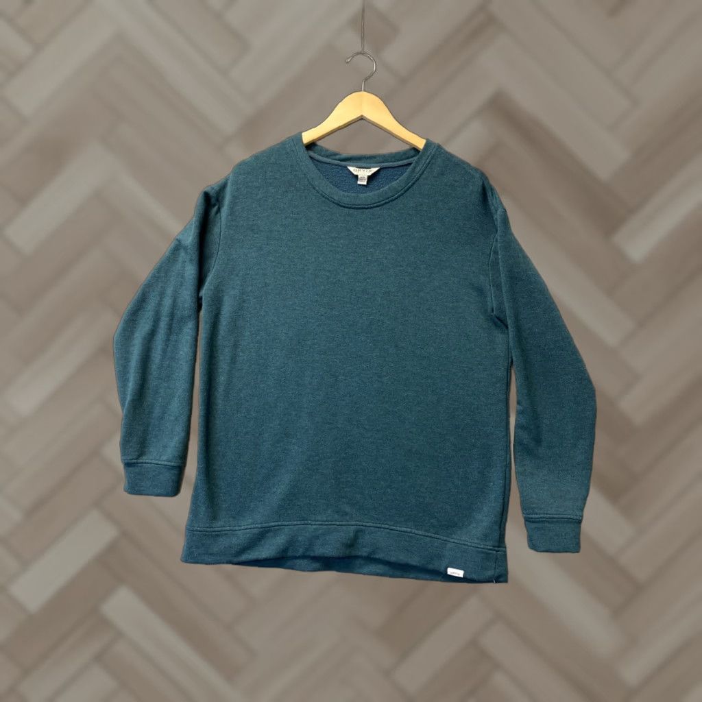 Orvis Orvis Pullover Sweater Women's Medium Green Crewneck Long Sleeve Raglan Sleeve /0454 Size M / US 6-8 / IT 42-44 - 1 Thumbnail