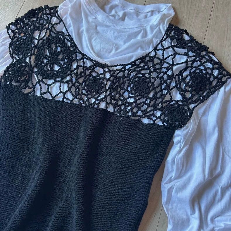 Other Comme Des Garcons Cutout knit vest Size S / US 4 / IT 40 - 6 Thumbnail