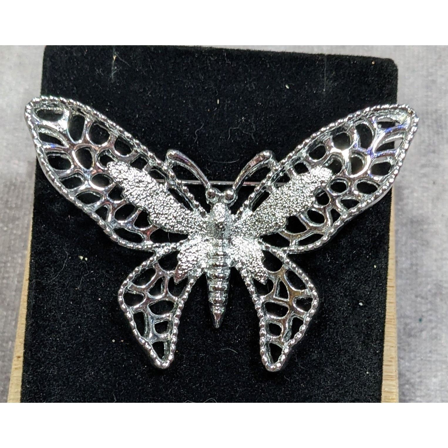 Other Vintage Sarah Coventry Filigree Butterfly Brooch Size ONE SIZE - 3 Thumbnail