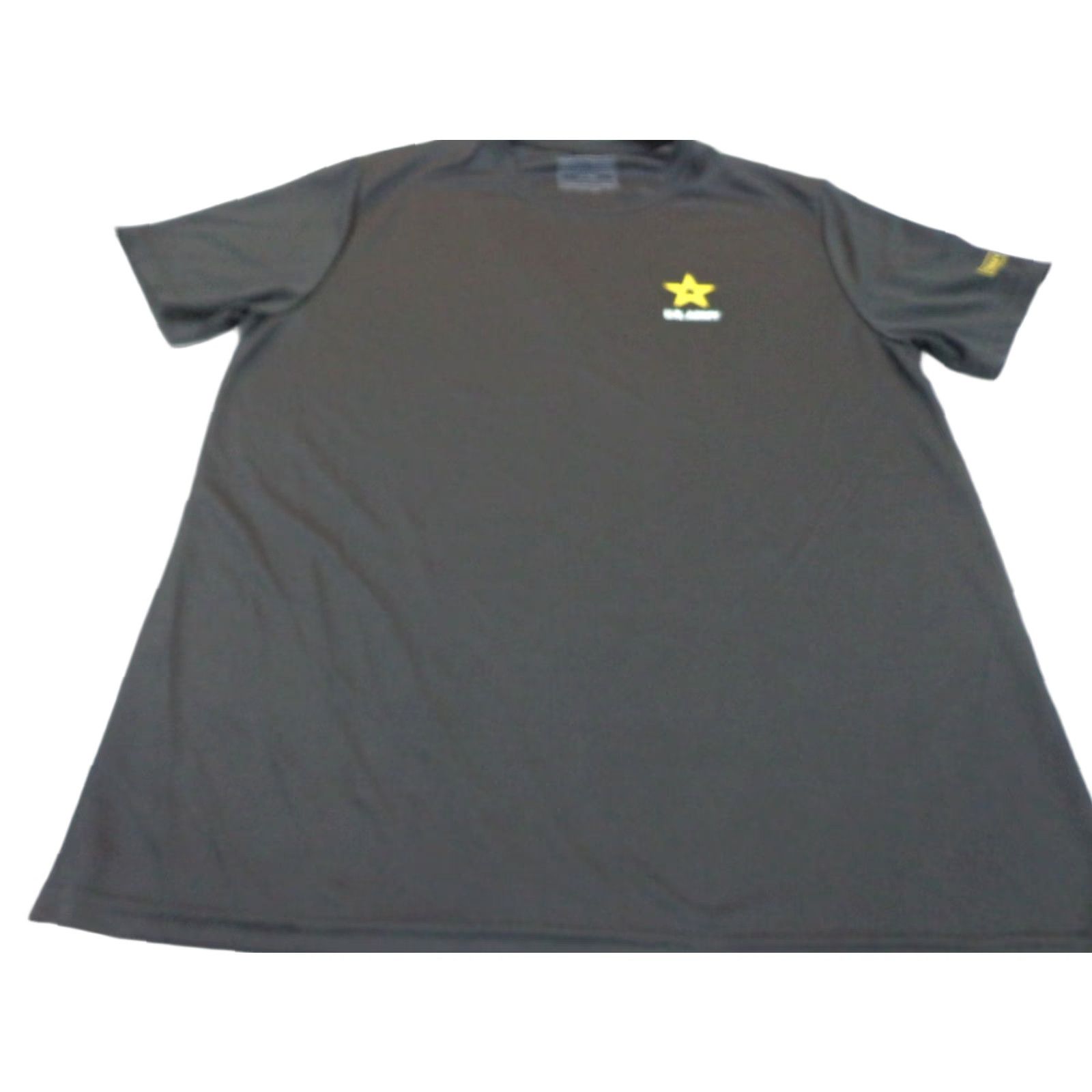 Vintage US Army T-Shirt - Adult Large Black Micro Fiber Short Sleeve Crew Neck Logo T-Shirt Size US L / EU 52-54 / 3 - 1 Thumbnail