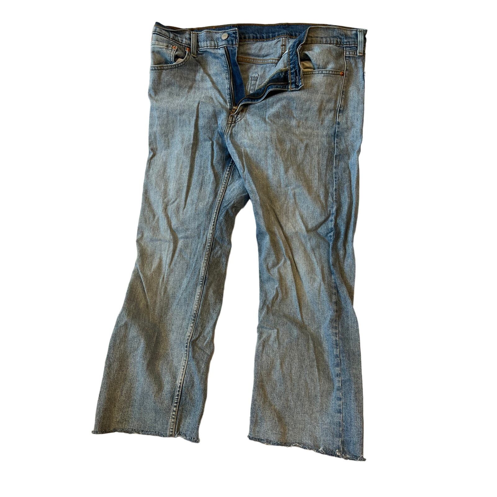 Levi's Levi's 505 Regular Straight Leg Jeans Mens 38x30 Size US 38 / EU 54 - 1 Thumbnail