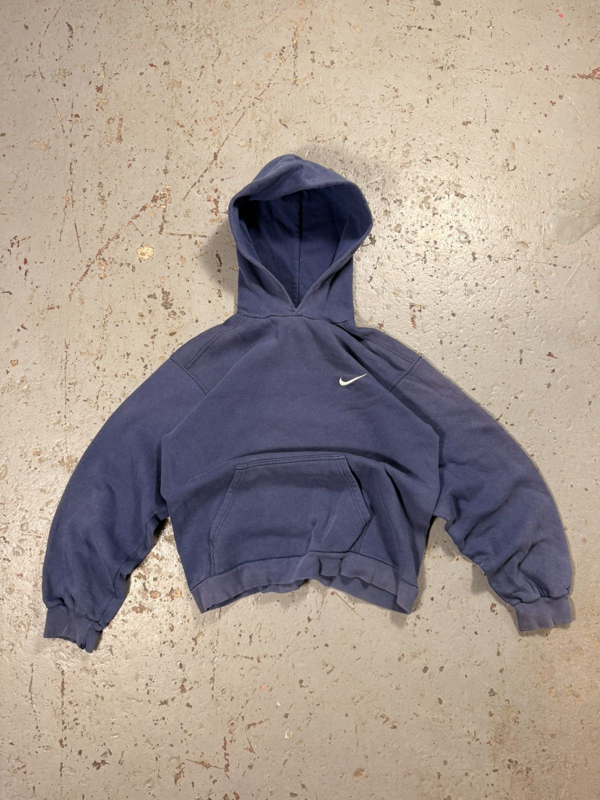 Vintage Classic Nike Corner Swoosh Faded Hoodie