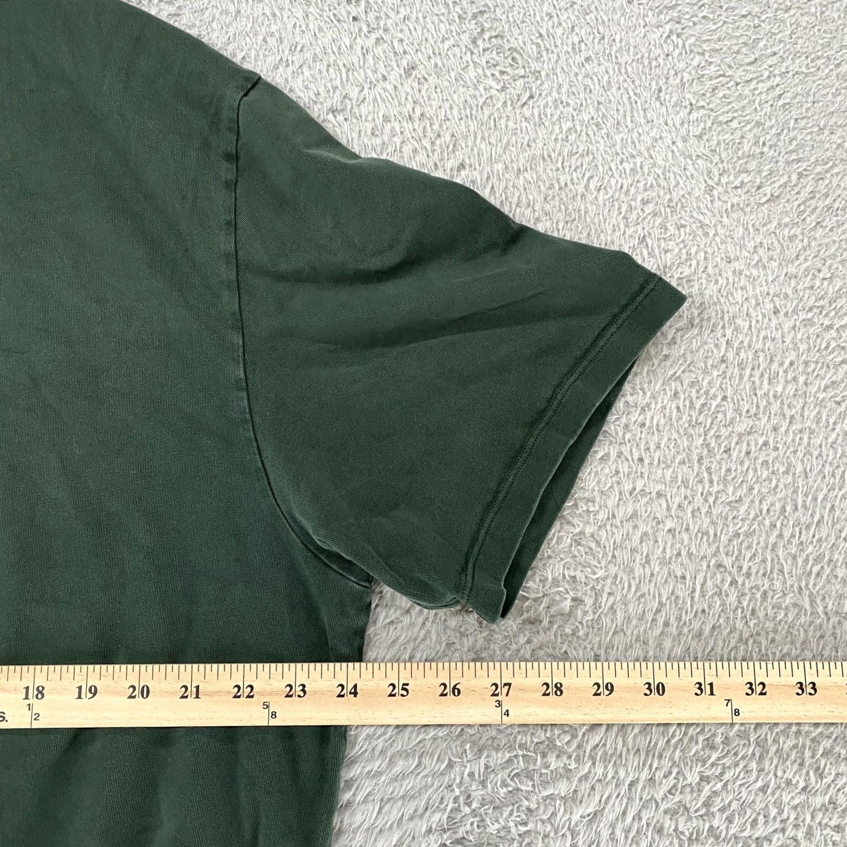 Lululemon Lululemon Mens Large Green Oversized Heavyweight Crewneck Cotton Tee Shirt Size US L / EU 52-54 / 3 - 5 Thumbnail