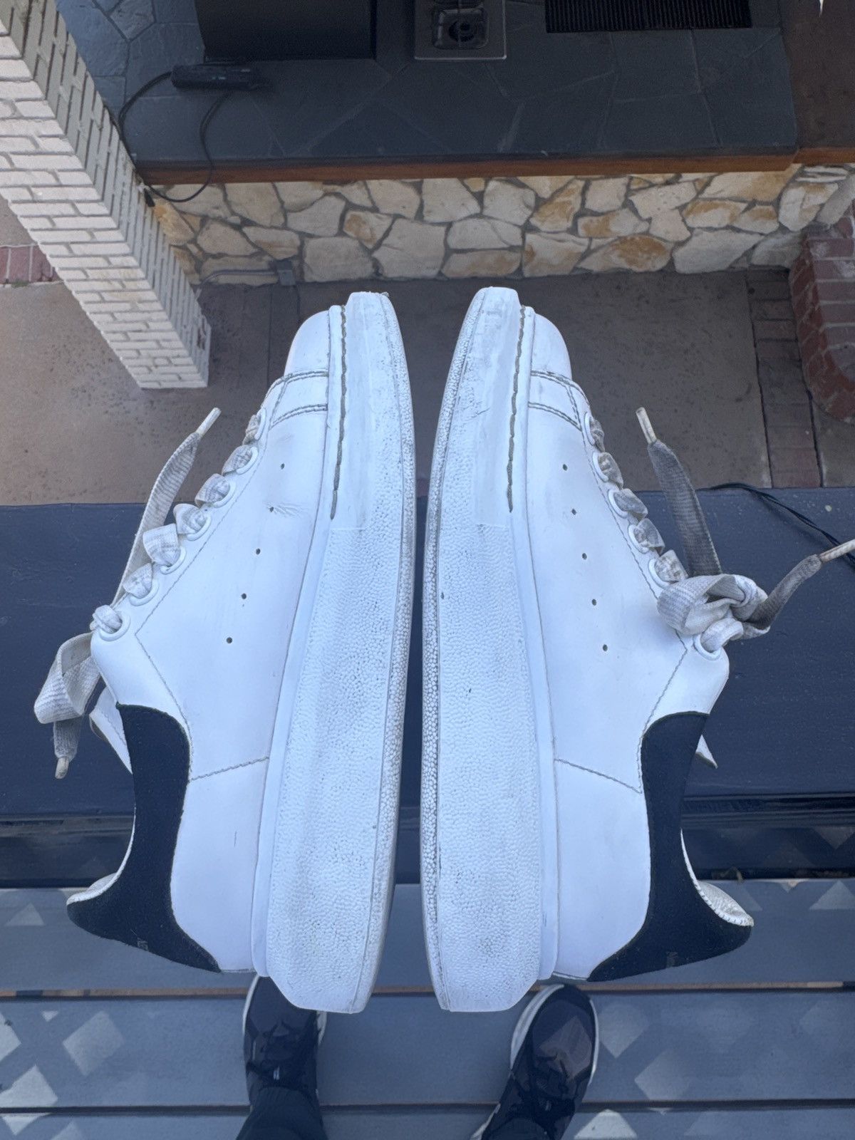 Alexander McQueen White Alexandar McQueen low top Size US 6.5 / IT 36.5 - 4 Thumbnail