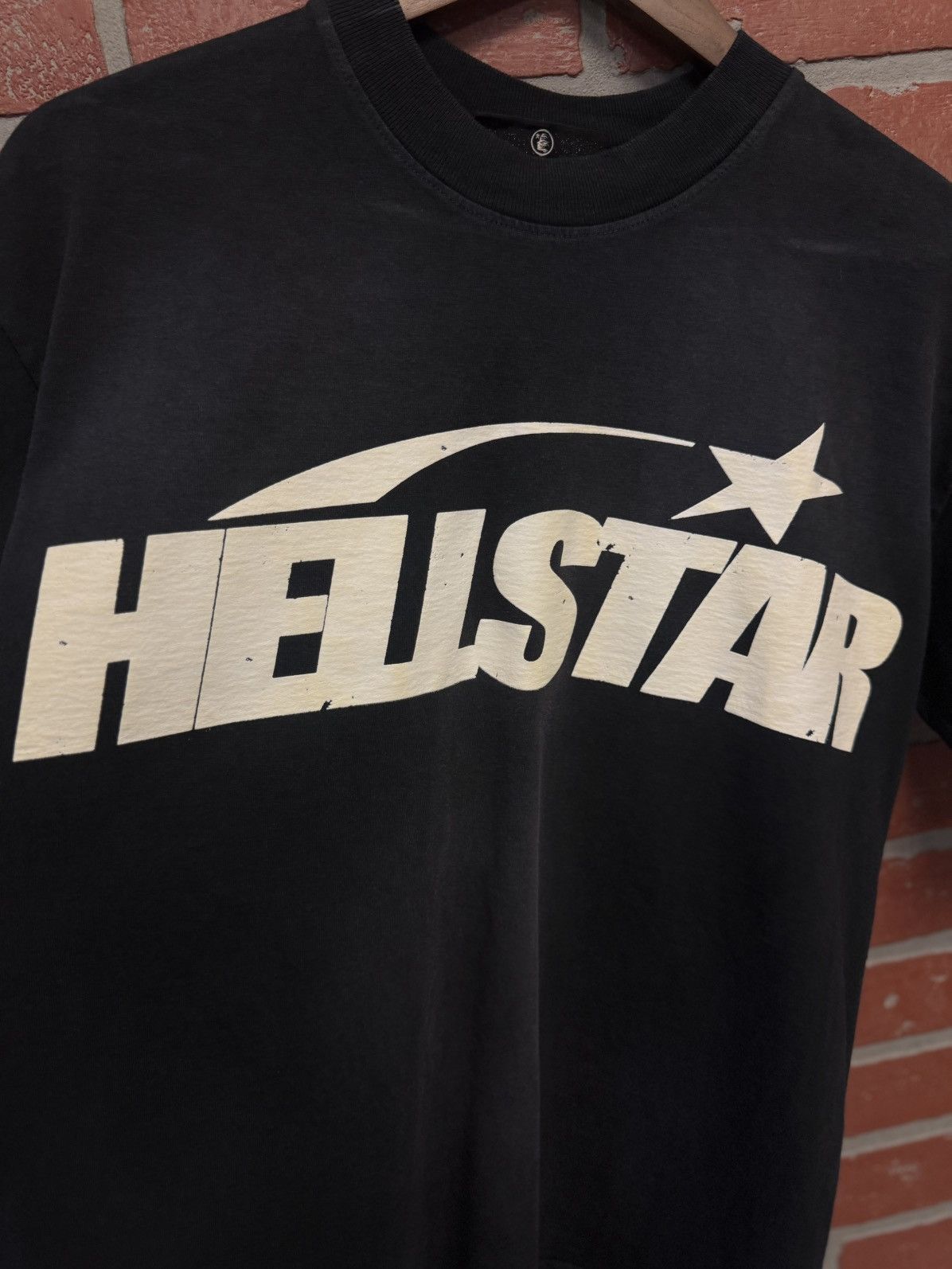 HELLSTAR Hellstar Black Logo Tee Shirt 100% Authentic Size XS Size US XS / EU 42 / 0 - 6 Thumbnail