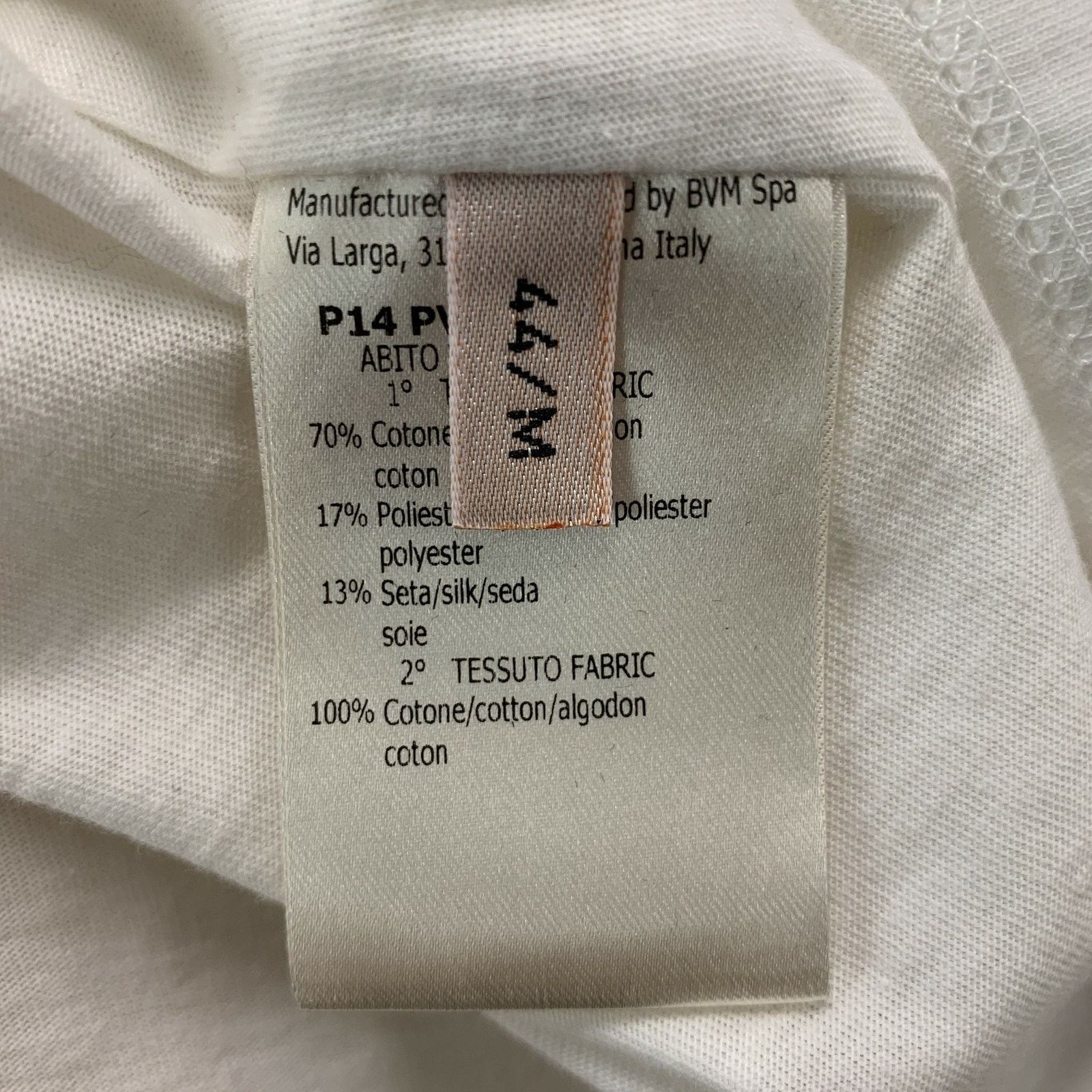 Giambattista Valli GIAMBATTISTA VALLI White Cotton Short Sleeve T-shirt Dress Size M / US 6-8 / IT 42-44 - 7 Thumbnail