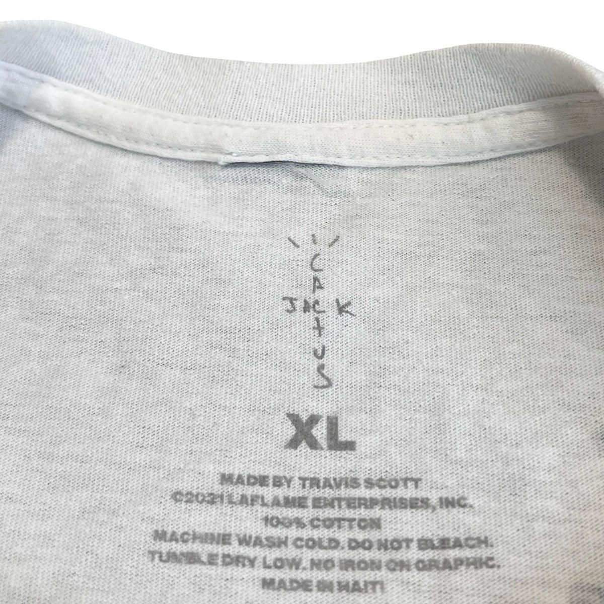 Travis Scott Cactus Jack × Fragment Manifest Tee Size US XL / EU 56 / 4 - 3 Thumbnail