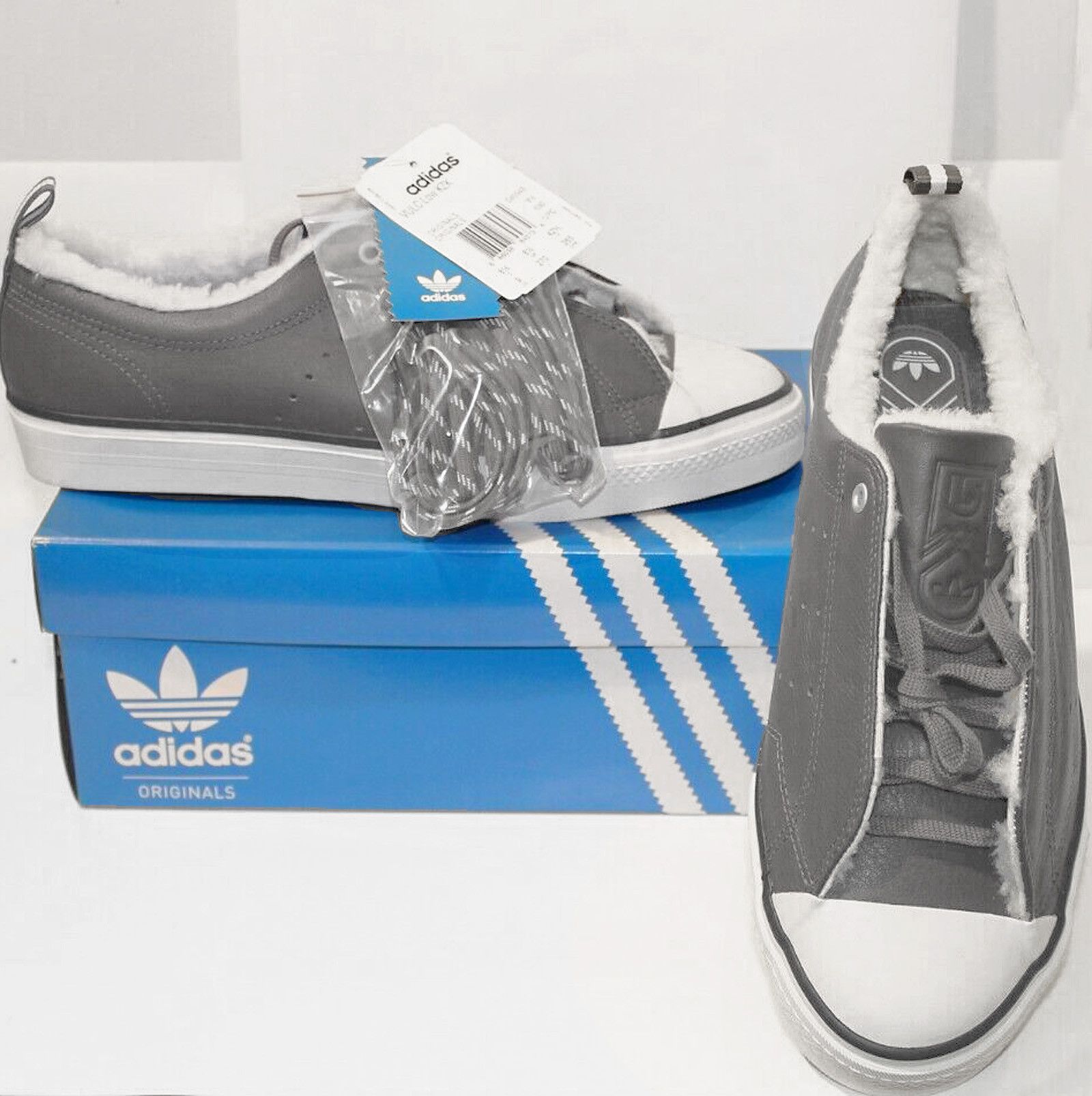 Burton NEW Vintage Burton & Adidas Vulc Low KZK Sneakers 7.5 Gray Size US 7.5 / EU 40-41 - 2 Thumbnail