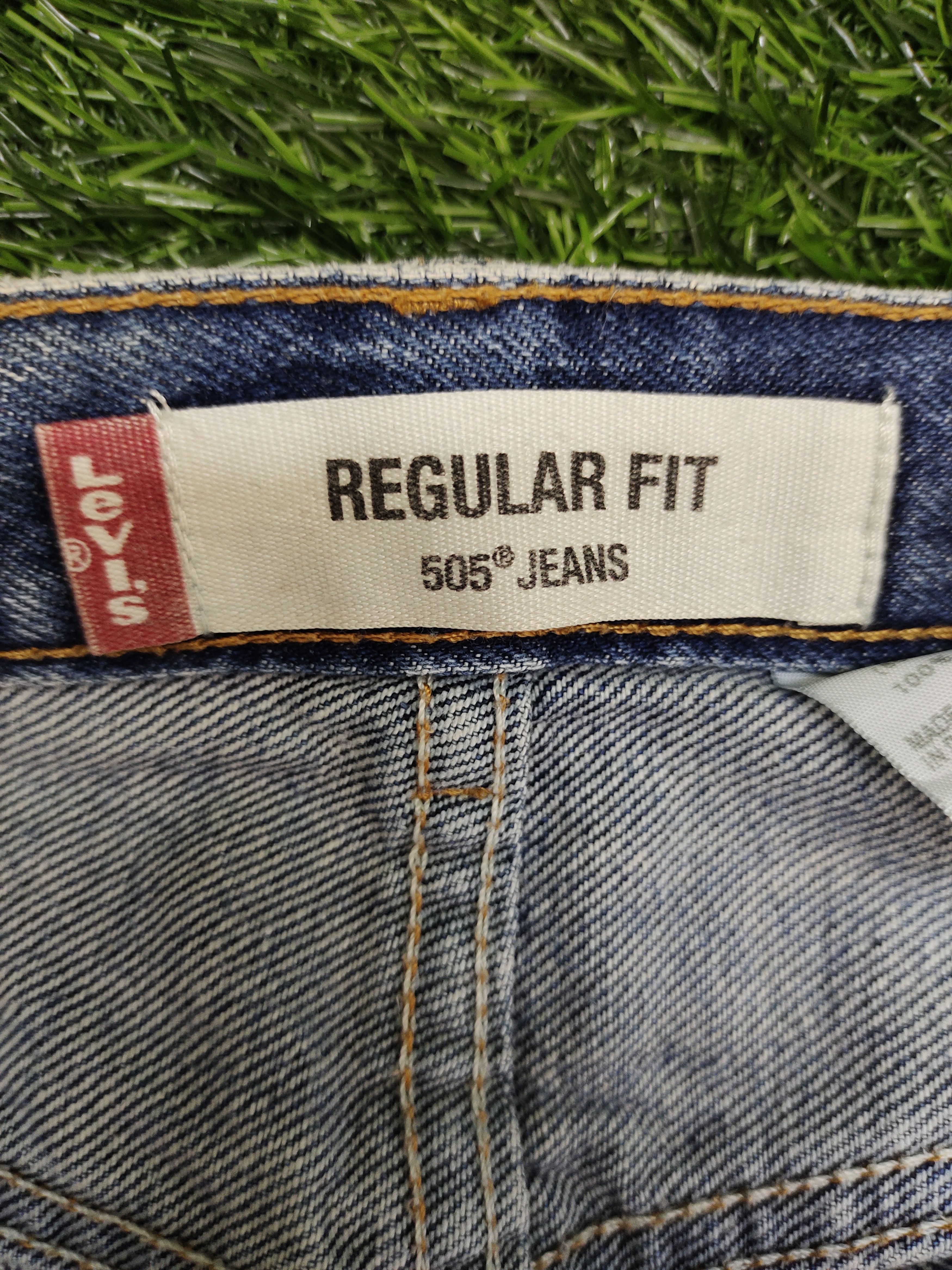 Levi's Size 32x29 Vintage Levis 505 Regular Fit Jeans Distressed Size US 32 / EU 48 - 17 Thumbnail