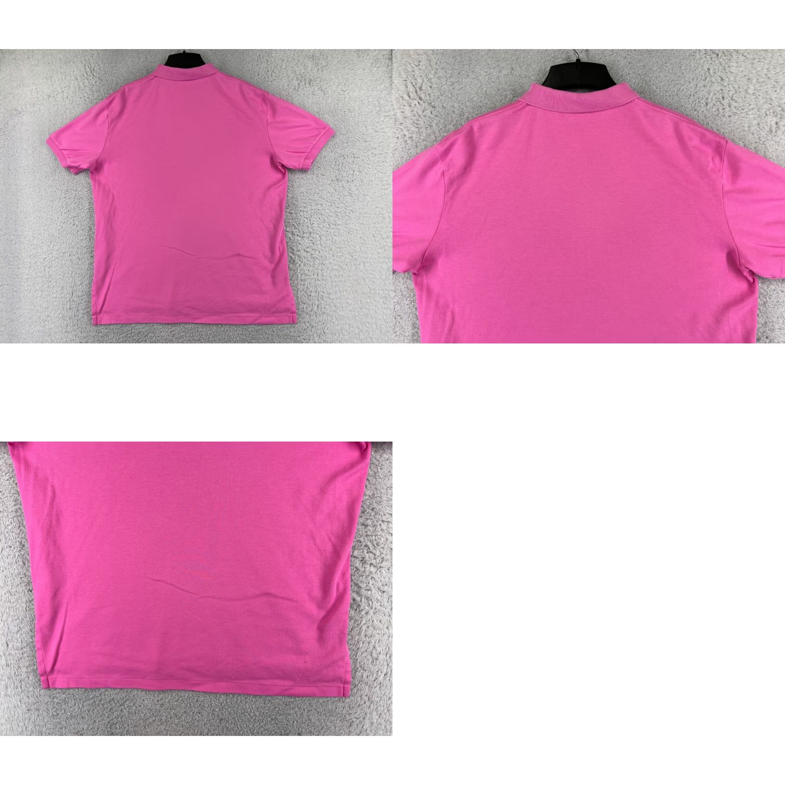 Ralph Lauren VINTAGE Ralph Lauren Polo Shirt Men L Pink 100% Cotton Jersey Polo Golf Classic Embroidered Logo 40 in Chest Short Sleeve Size US L / EU 52-54 / 3 - 9 Thumbnail