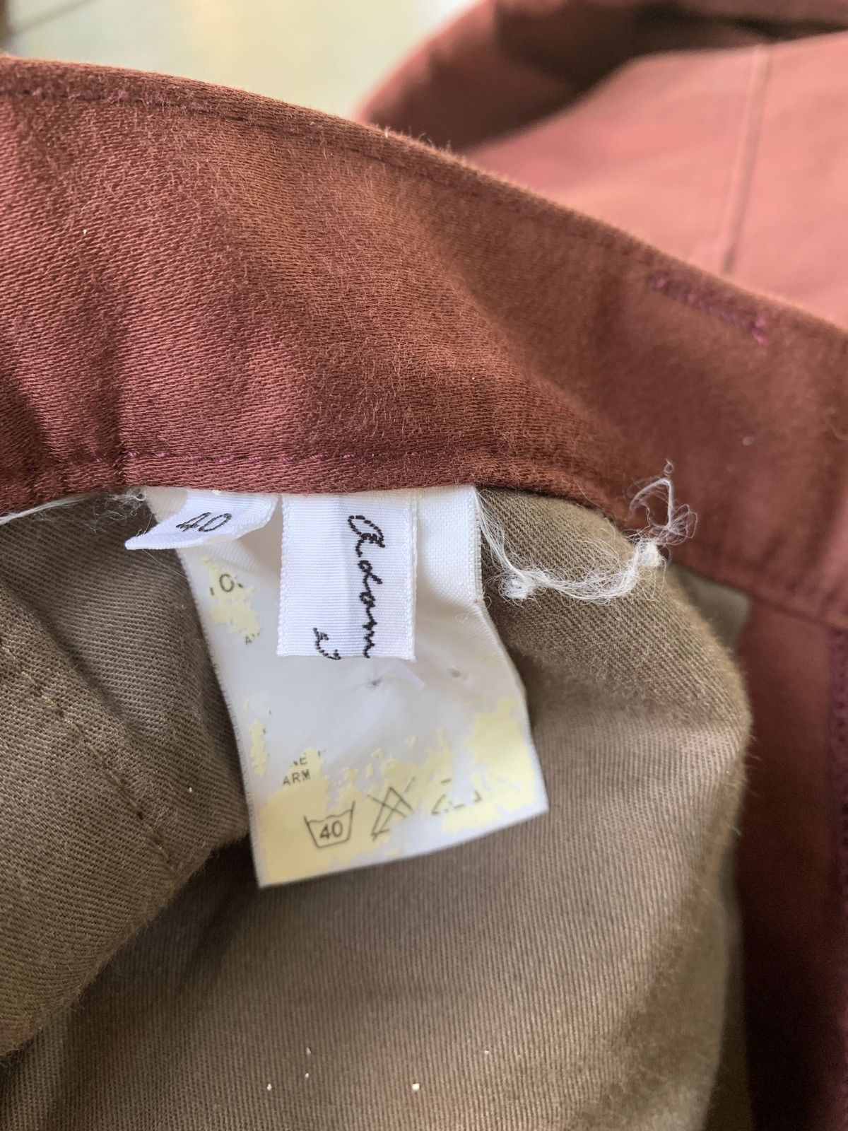 ADAM ET ROPE Adam Et Rope Japan brown cargo pants Size US 32 / EU 48 - 6 Thumbnail