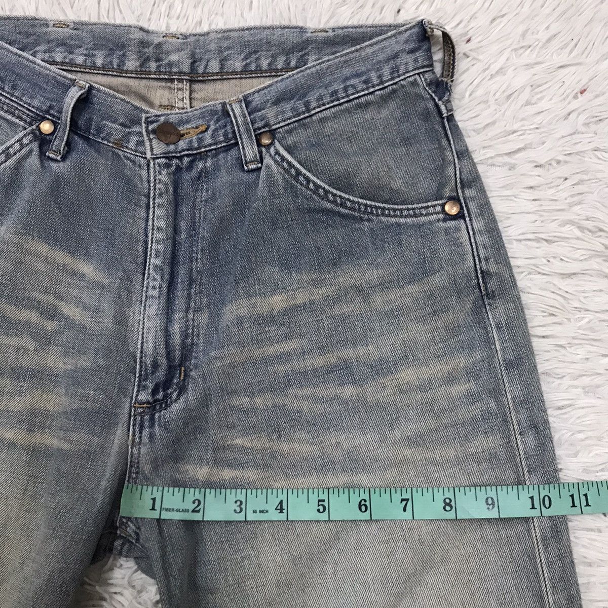 Wrangler Vintage Wrangler Bluebell Regular Straight Cut Denim Jeans Size US 28 / EU 44 - 20 Thumbnail