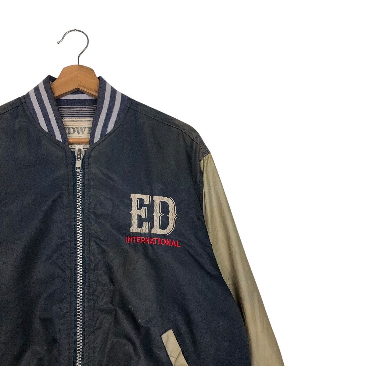 Edwin 📌Vintage Bomber Jacket Jumper Edwin Big Logo Issey Miyake Size US M / EU 48-50 / 2 - 8 Thumbnail