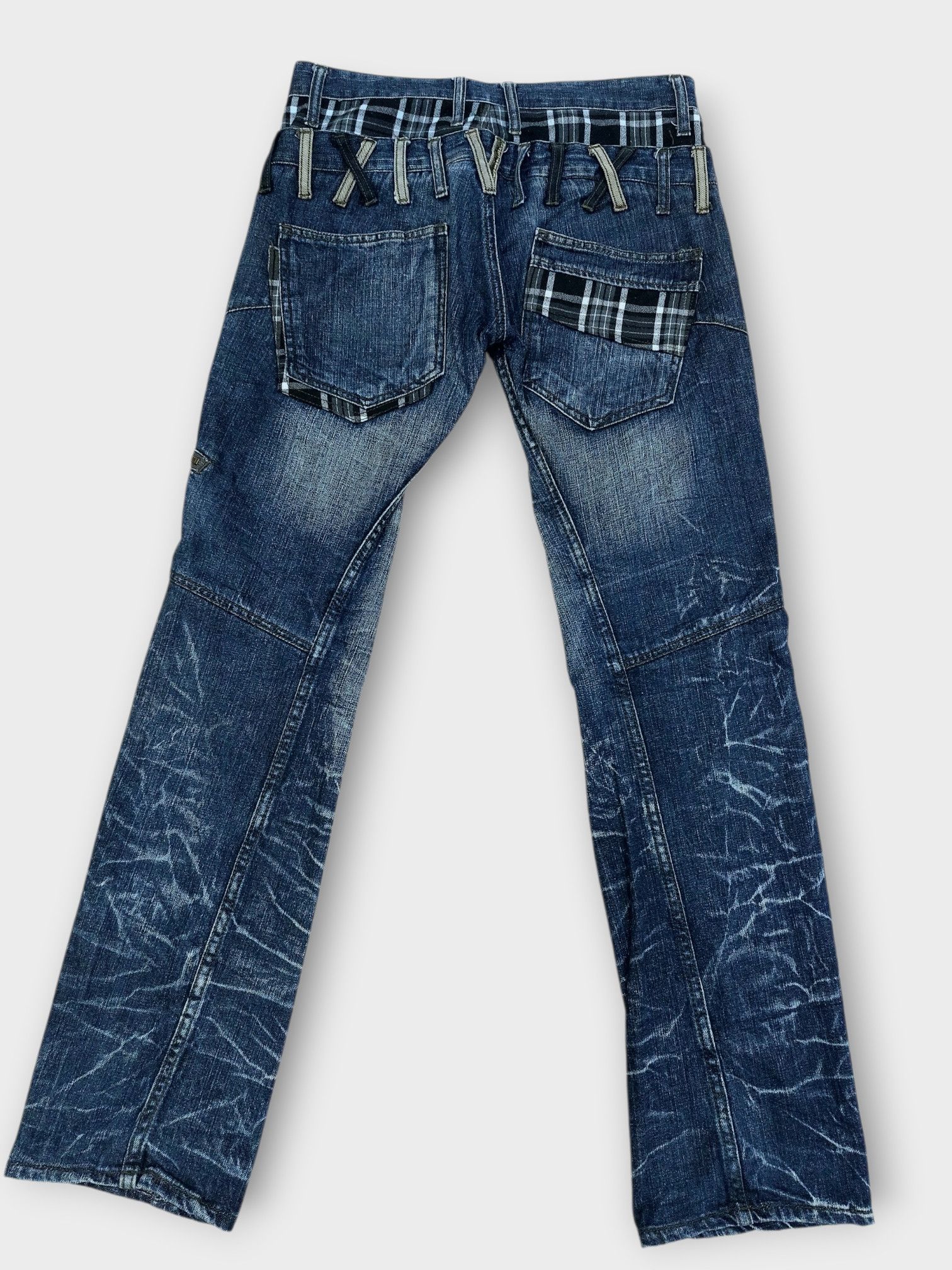 Vintage Nylaus Y2k Double Waist Vintage Denim Size US 30 / EU 46 - 12 Thumbnail