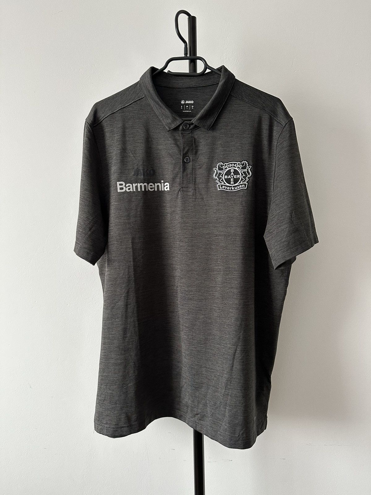Vintage 2019 Jako Bayern Leverkusen polo shirt training jersey Size US XL / EU 56 / 4 - 1 Thumbnail