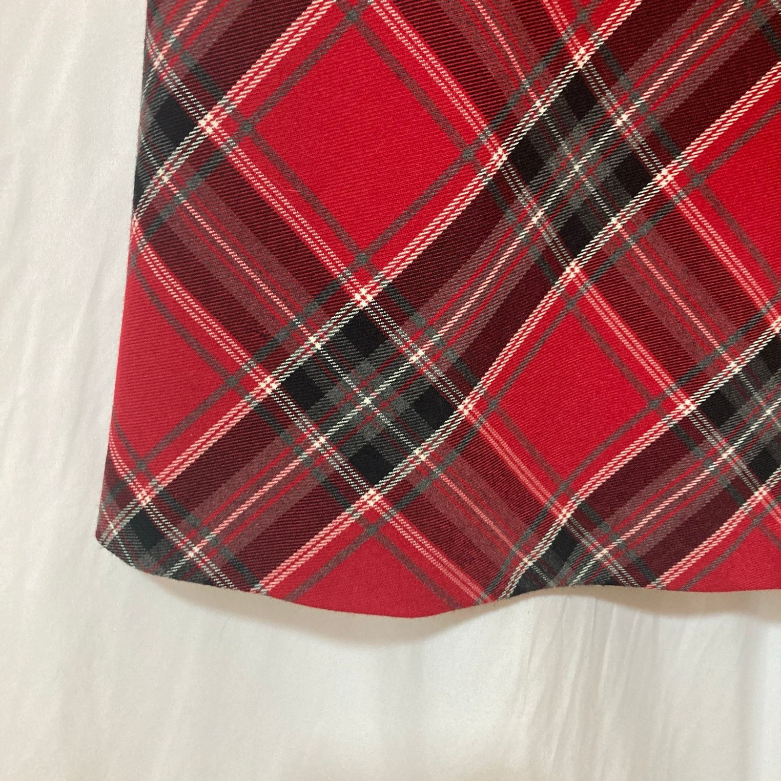 Covington Covington Tartan Plaid Stretch ALine Holiday Christmas Skirt Size 27" / US 4 / IT 40 - 3 Thumbnail