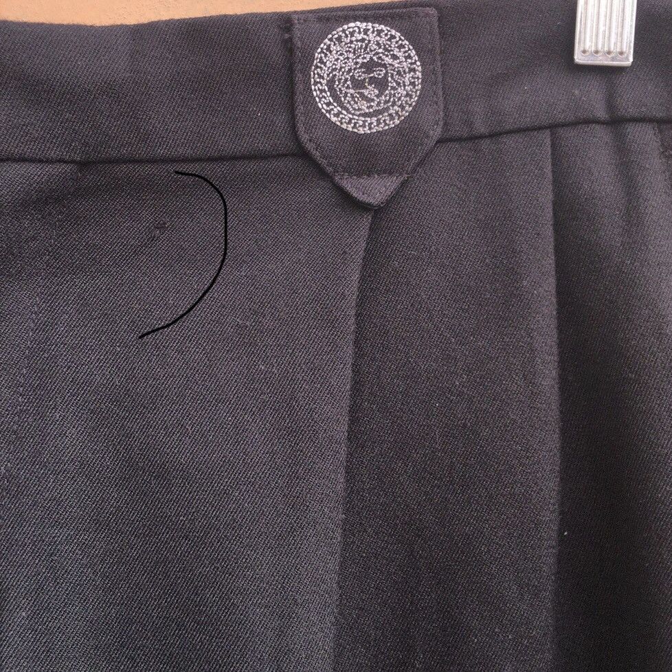 Versace × Versace Jeans Couture Vintage Gianni versace jeans couture pleated trouser pants Size US 36 / EU 52 - 5 Thumbnail