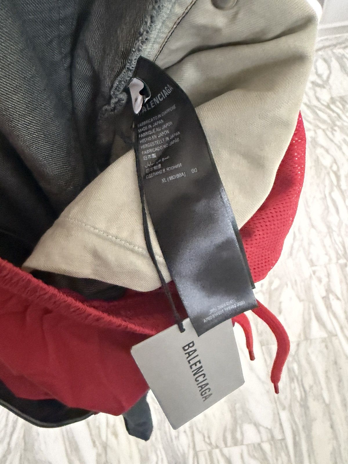 Balenciaga Balenciaga hybrid sag denim (track pant) Size US 36 / EU 52 - 5 Thumbnail