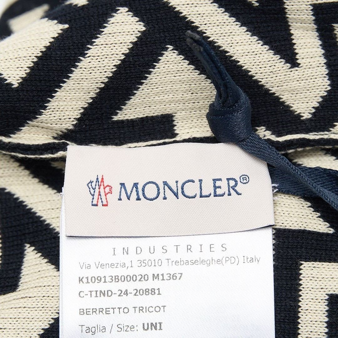 Moncler Moncler Uni Logo Jacquard Beanie Size ONE SIZE - 2 Thumbnail