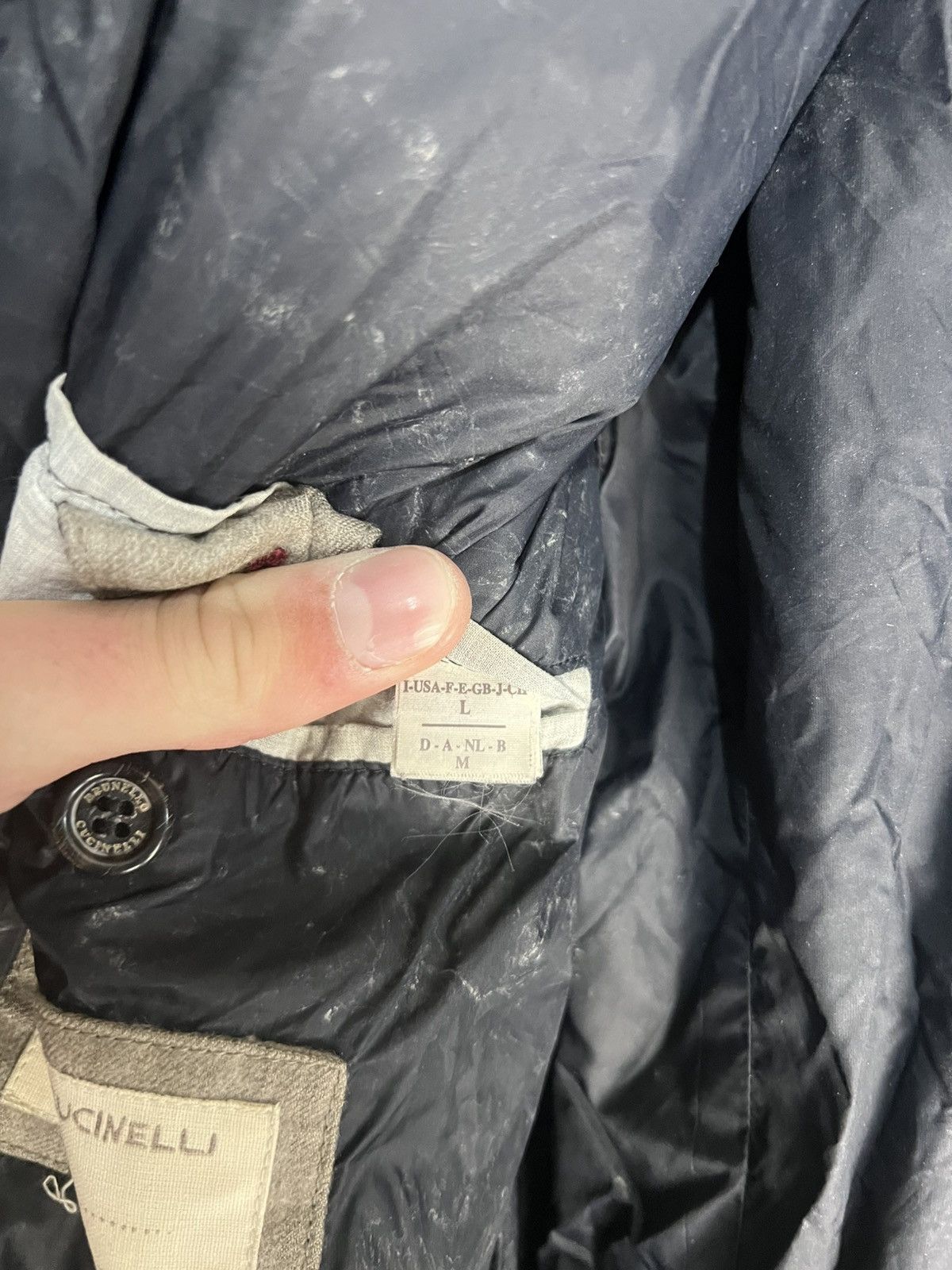 Brunello Cucinelli Brunello Cucinelli Wool Puffer Jacket Winter Size US L / EU 52-54 / 3 - 17 Thumbnail