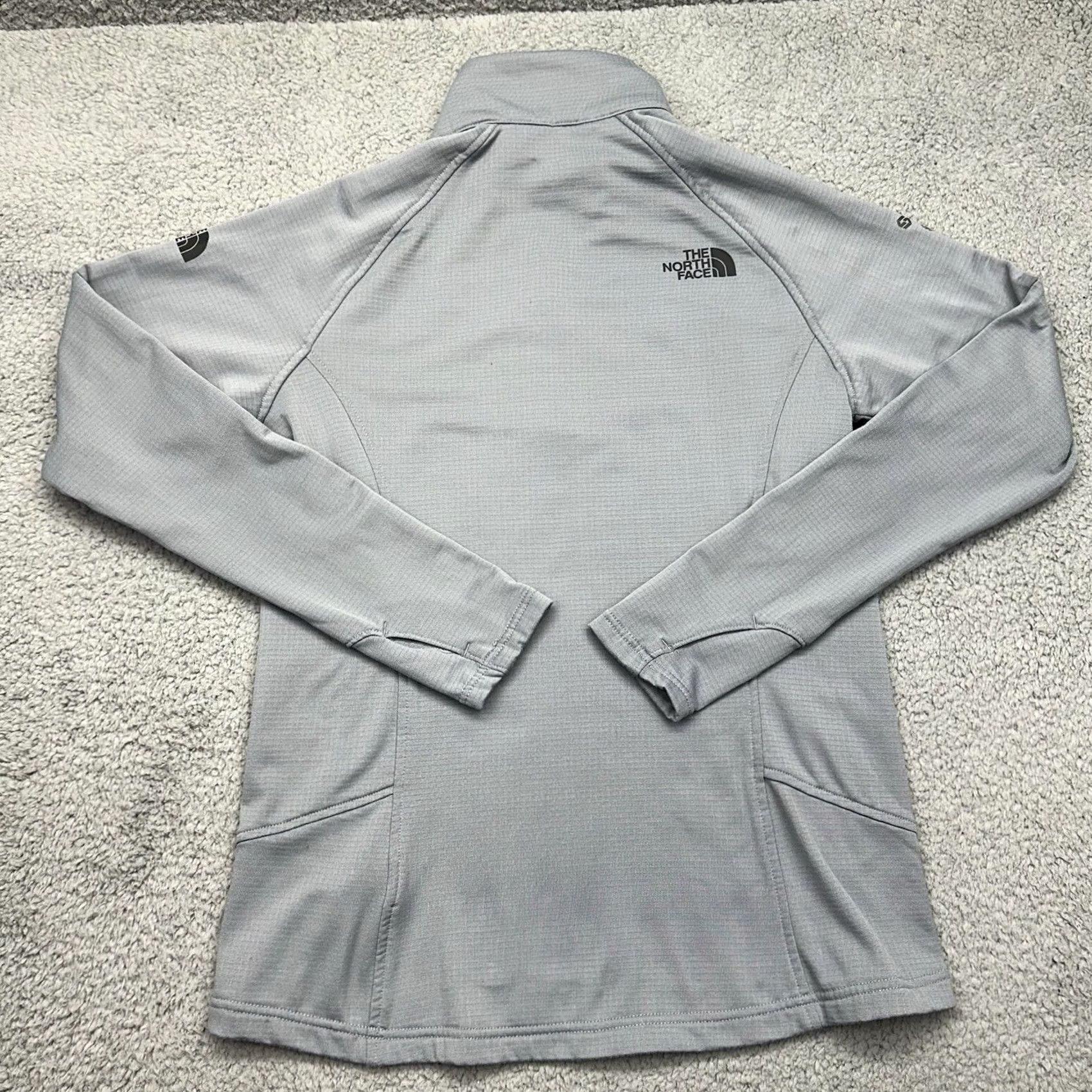 The North Face North Face Fleece Pullover Womens Medium Gray 1/4 Zip NF0A47FC ZEBRA scansource Size M / US 6-8 / IT 42-44 - 3 Thumbnail