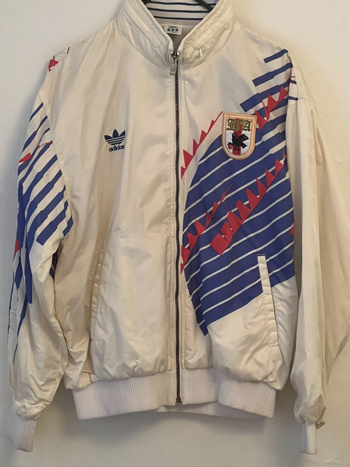 Adidas Japan 1992 Windbreaker Jacket Size US M / EU 48-50 / 2 - 1 Thumbnail