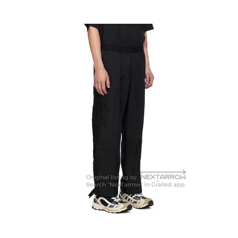 Song For The Mute SONG FOR THE MUTE Black ribbon casual pants Size US 32 / EU 48 - 8 Thumbnail