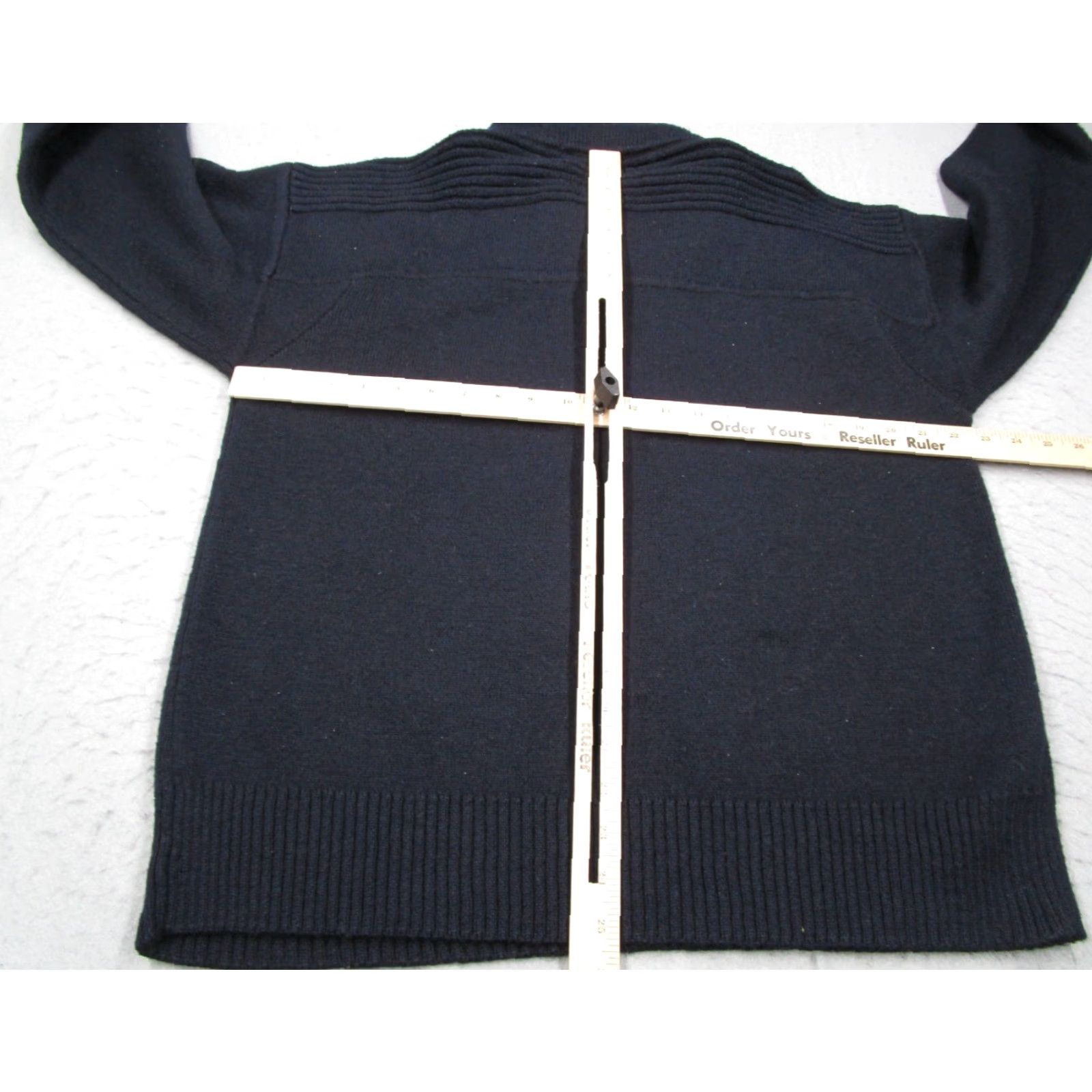Obermeyer VINTAGE Obermeyer Sweater Men Large Blue Stef an Wool Blend 1/4 Zip Pullover Ski 80s 90s Mens Shirt/Top Furrow? Size US L / EU 52-54 / 3 - 4 Thumbnail