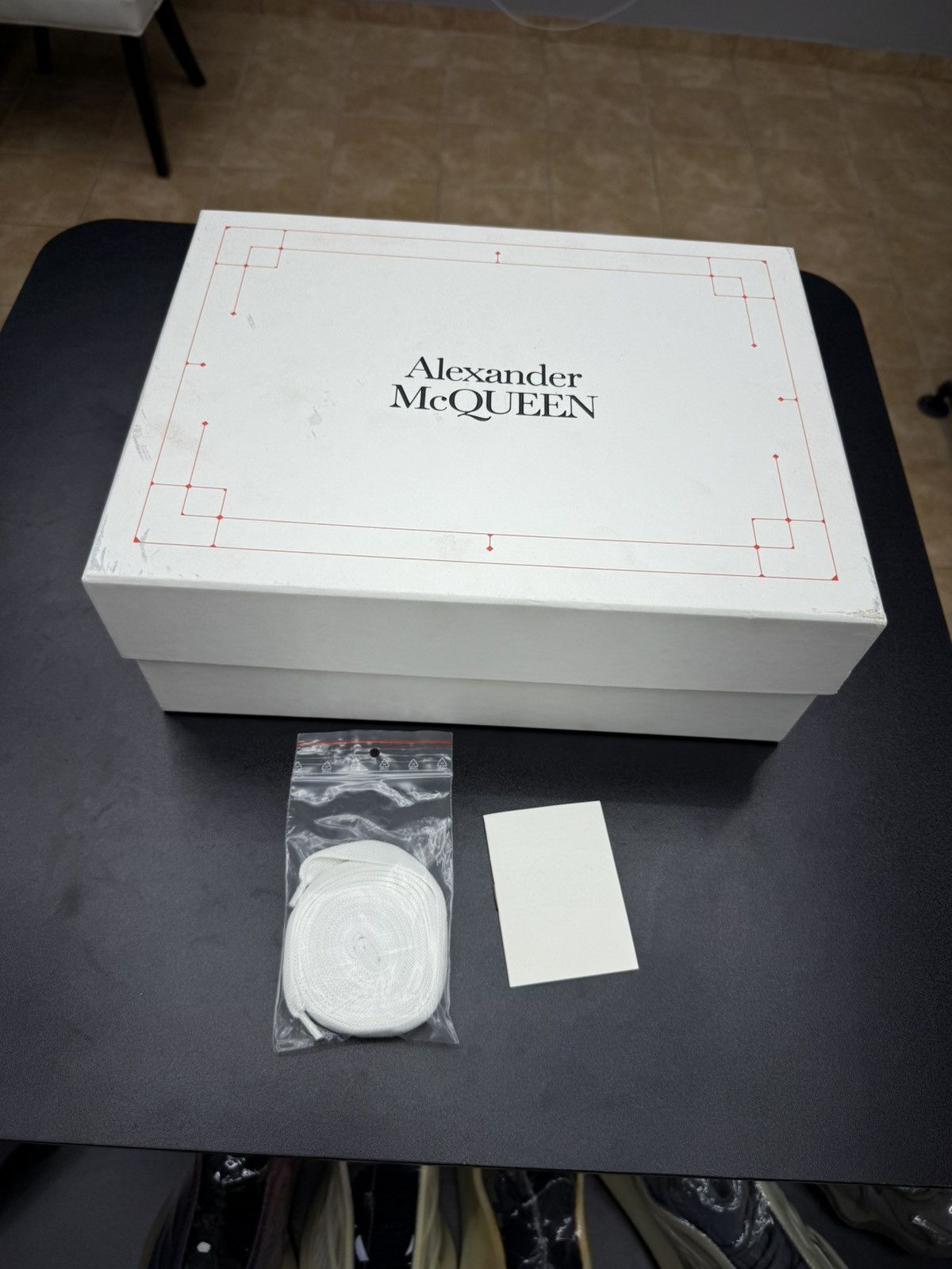 Alexander McQueen ALEXANDER MCQUEEN White Deck Plimsoll Sneaker 40 / 7 US NEW Size US 7 / EU 40 - 15 Thumbnail