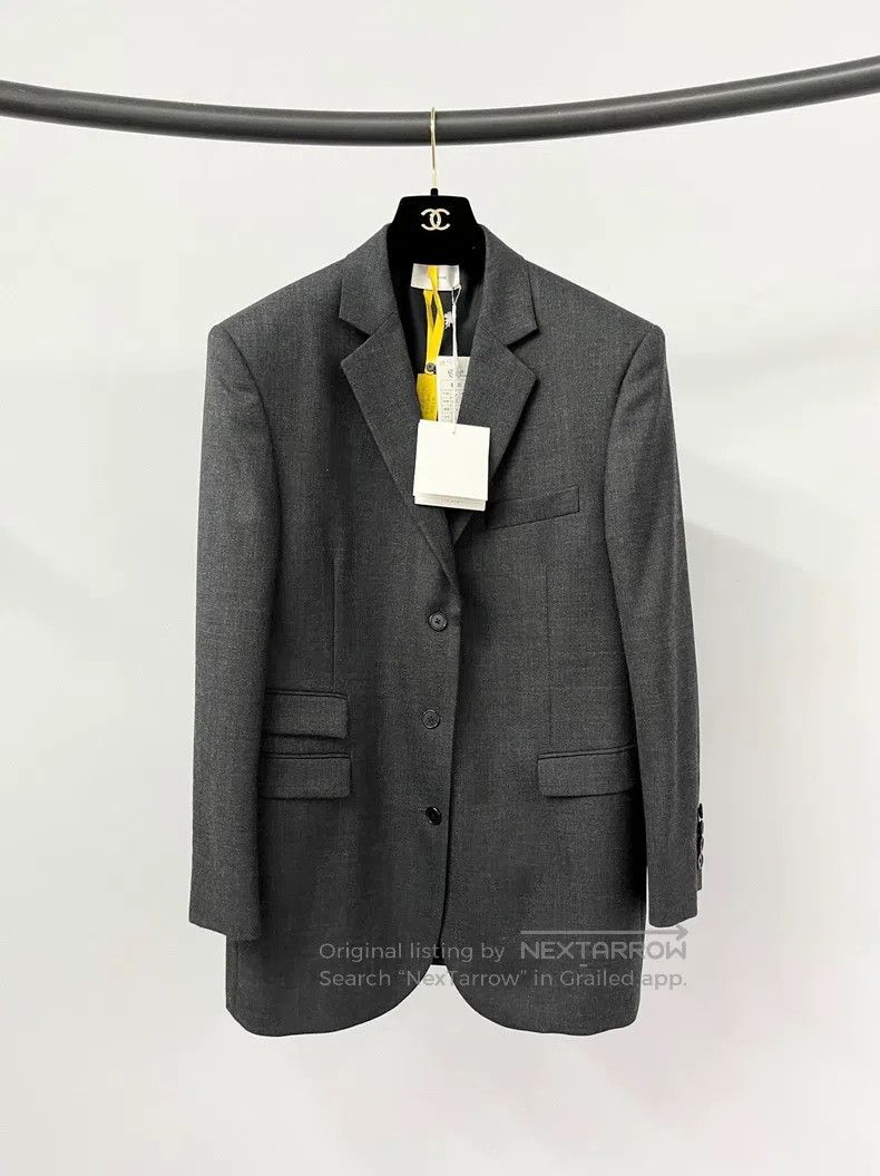 The Row The Row size S Grey wool blazer Size 34S - 1 Thumbnail