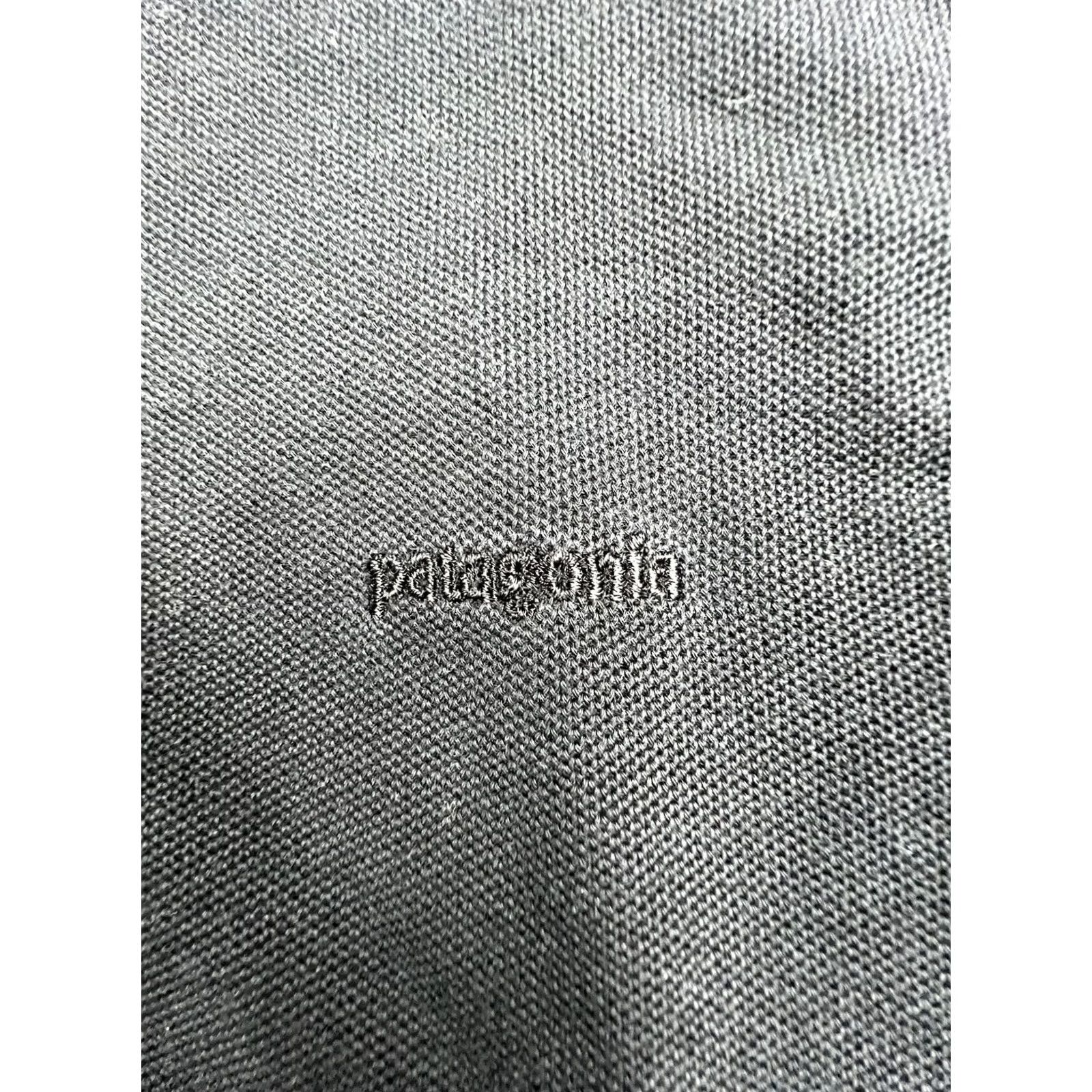 Patagonia Patagonia Polo Shirt Mens Small Gray Long Sleeve Organic Cotton Casual Knit Size US S / EU 44-46 / 1 - 4 Thumbnail