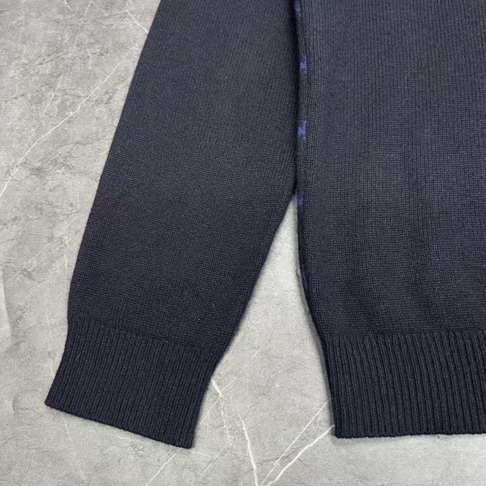 Louis Vuitton louis vuitton logo sweater in navy blue Size US L / EU 52-54 / 3 - 5 Thumbnail