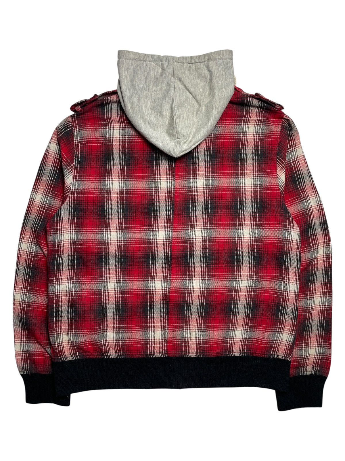 BUFFALO BOBS 2000’s Soves - L.G.B Style Plaid Hooded Jacket Size US XL / EU 56 / 4 - 14 Thumbnail