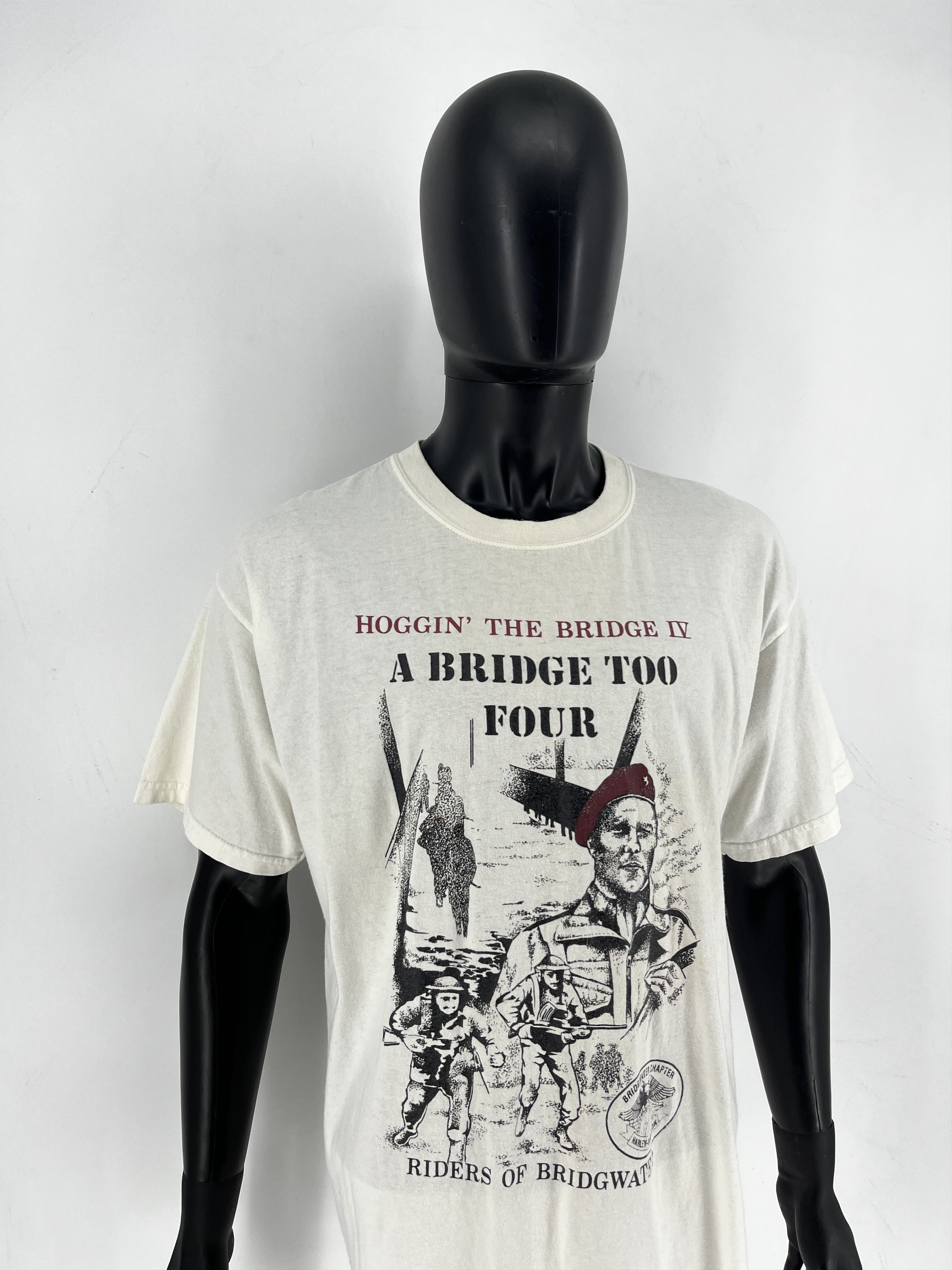 Harley Davidson RIDERS OF BRIDGEWATER "Hoggin' The Bridge IV" Biker Club Size US L / EU 52-54 / 3 - 3 Thumbnail