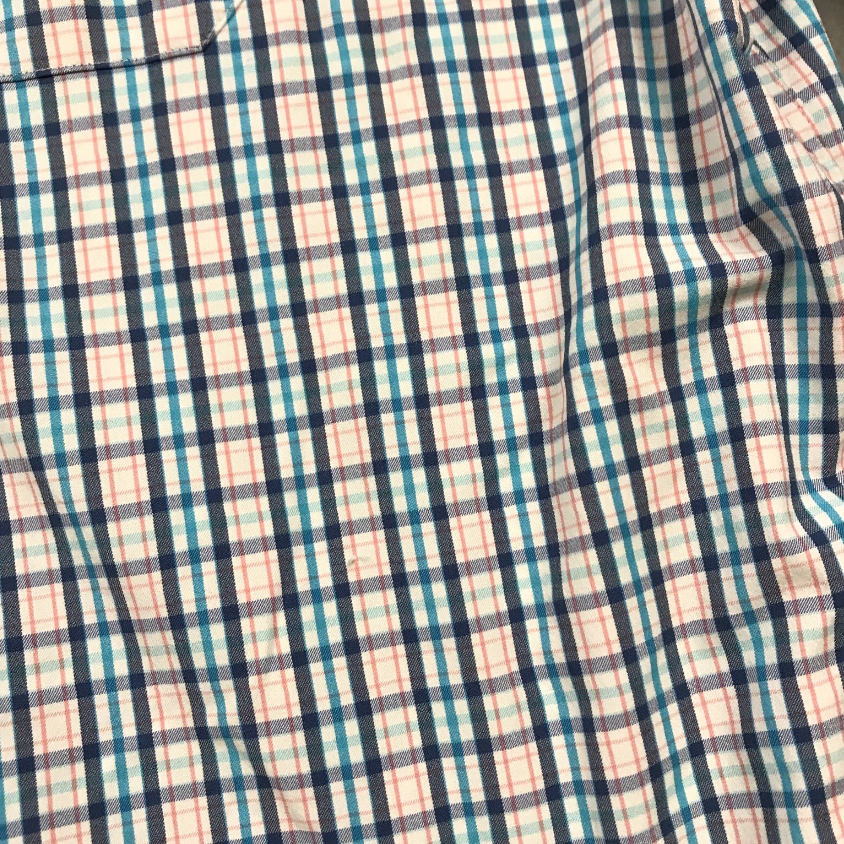 Southern Tide Southern Tide Shirt Mens XL Blue Pink Check Intercoastal Fishing Performance Size US XL / EU 56 / 4 - 4 Thumbnail