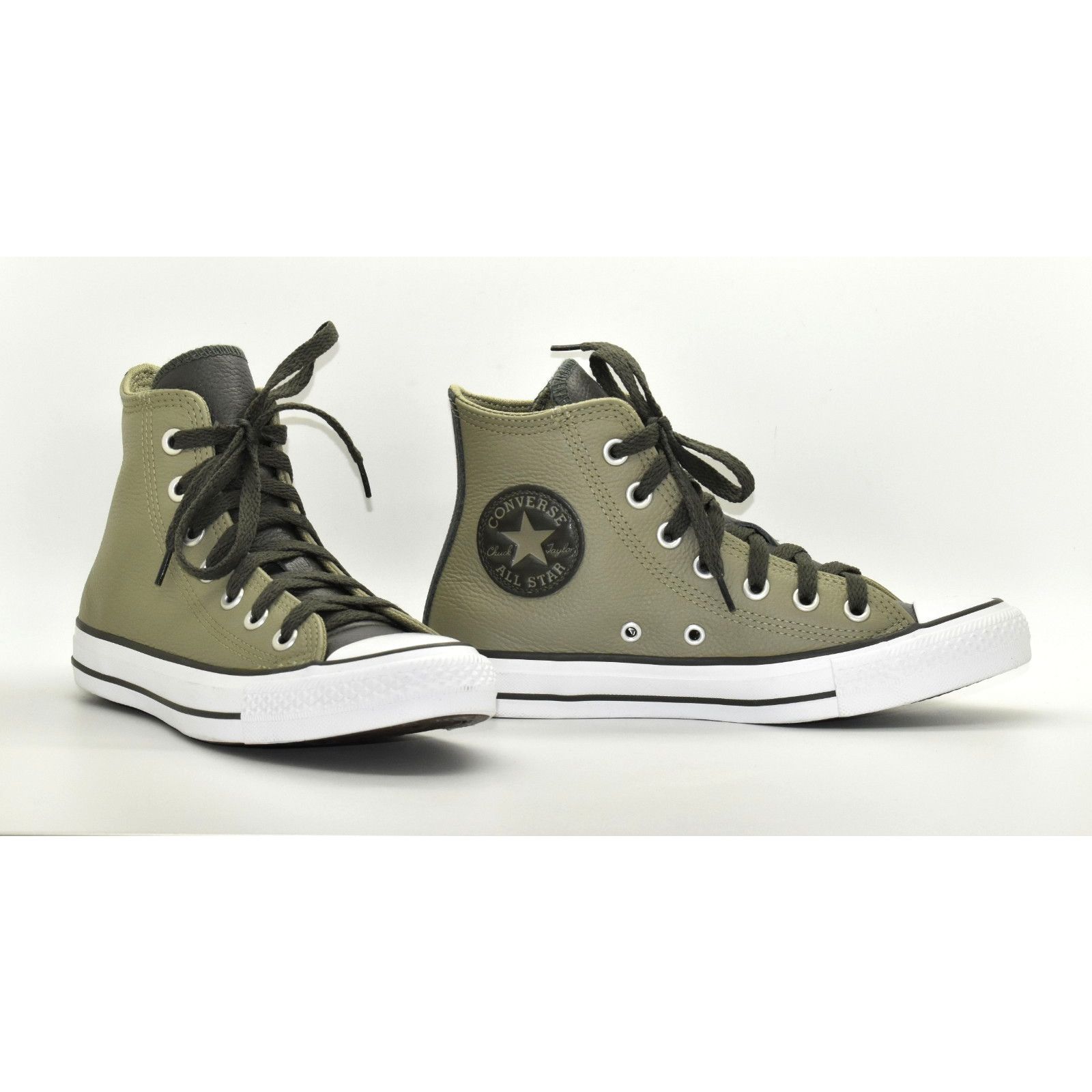 Converse NWOB CONVERSE ALL STAR Leather Green A06571 Hi Top Shoes 6.5 Size US 6.5 / IT 36.5 - 1 Thumbnail