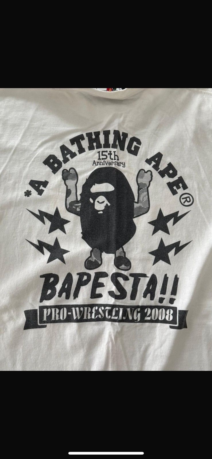 Bape A Bathing Ape 15th Anniversary Bapesta – ( Made in Japan) Size US M / EU 48-50 / 2 - 4 Thumbnail