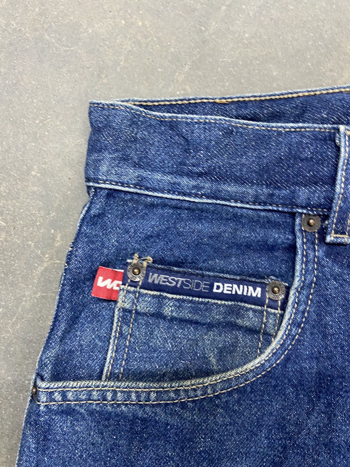 JNCO 🔥 Baggy🔥Vintage Westside Denim jeans baggy street wear Size US 31 - 4 Thumbnail