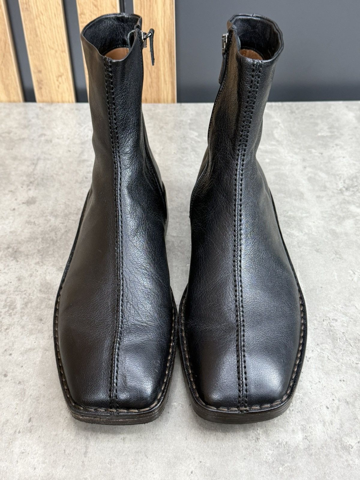 Lemaire Lemaire Piped Zipped Boots Size 44 Size US 11 / EU 44 - 5 Thumbnail